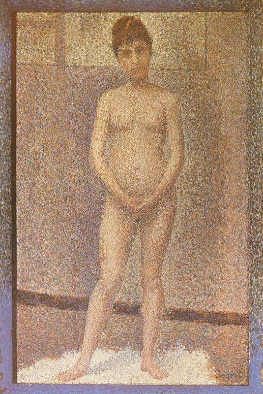A standing position of the Obverse, Georges Seurat